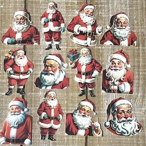 Papai Noel cortes exigentes diário de lixo cortes exigentes diário de cartão fazendo cortes de matriz Conjunto de cortes de matriz de Papai Noel de 12