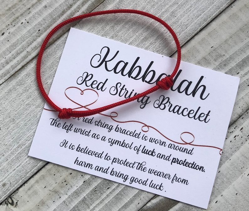 5 Pcs Original Kabbalah Red String Bracelet - 100% Wool - Powerful Protection For You And Your Family Against The Evil Eye From Rachel's Tomb In Israel