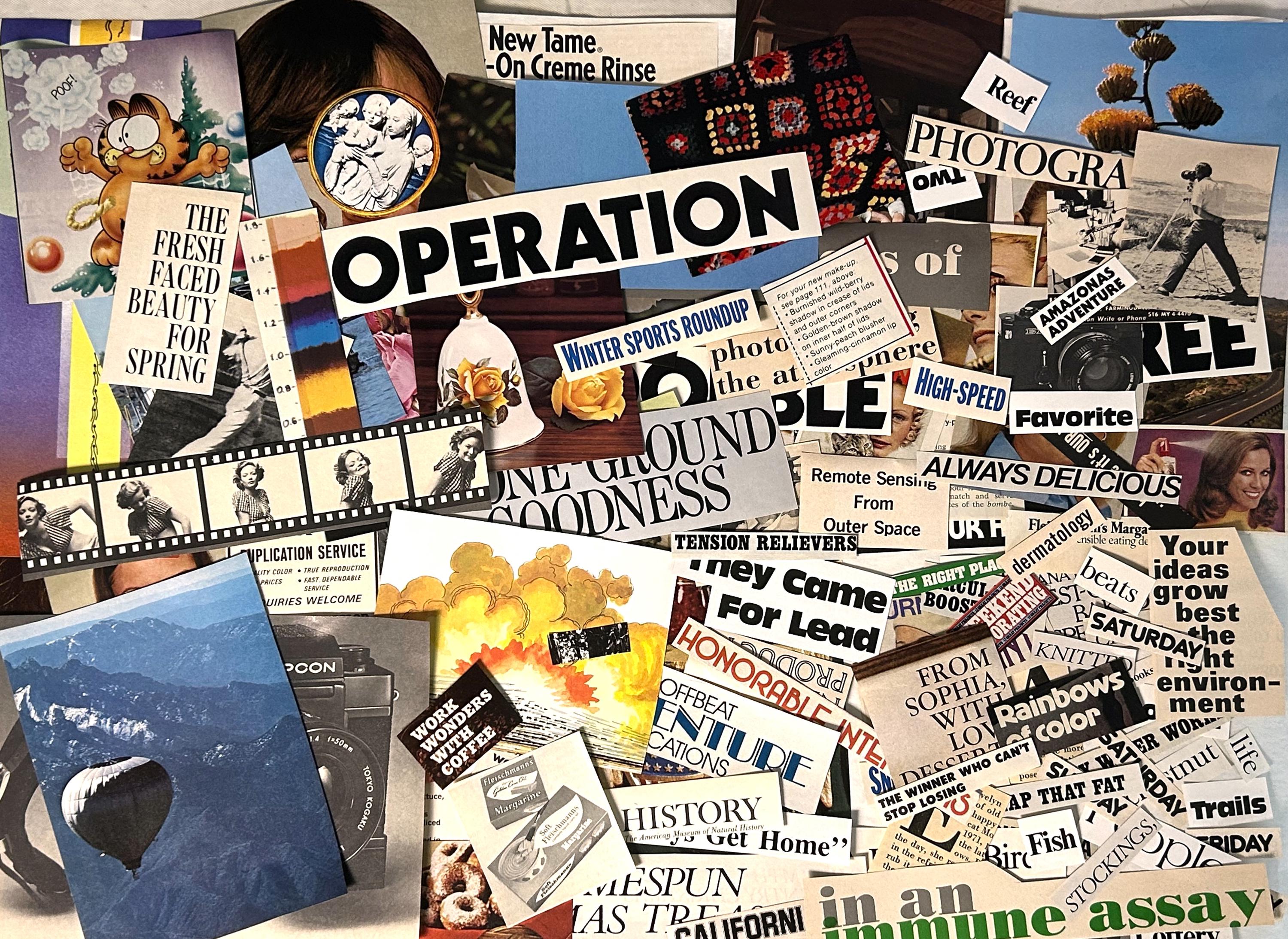 Random Magazine Clips Book Mystery Random Magazine Clippings Lot of Ephemera Magazine Words ...