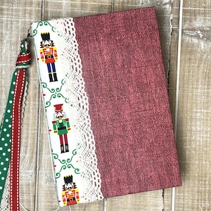 Christmas themed junk journal scrapbook photo journal memory keeper blank Christmas junk journal kit