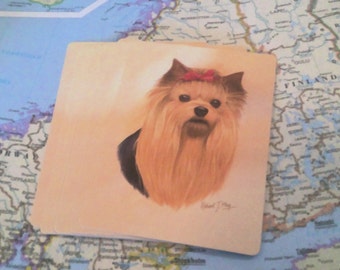 Vintage Yorkie Dog Playing Cards- Set of 10