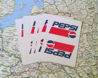 Vintage Pepsi Playing Cards- Set of 10