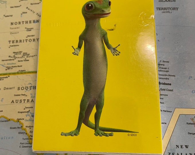 Vintage Sealed Geico Gecko Advertising Deck of Playing Cards- Complete ...