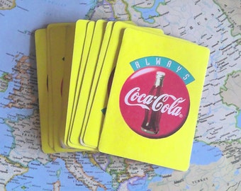 Vintage Always Coca-Cola speelkaarten - Set van 8"