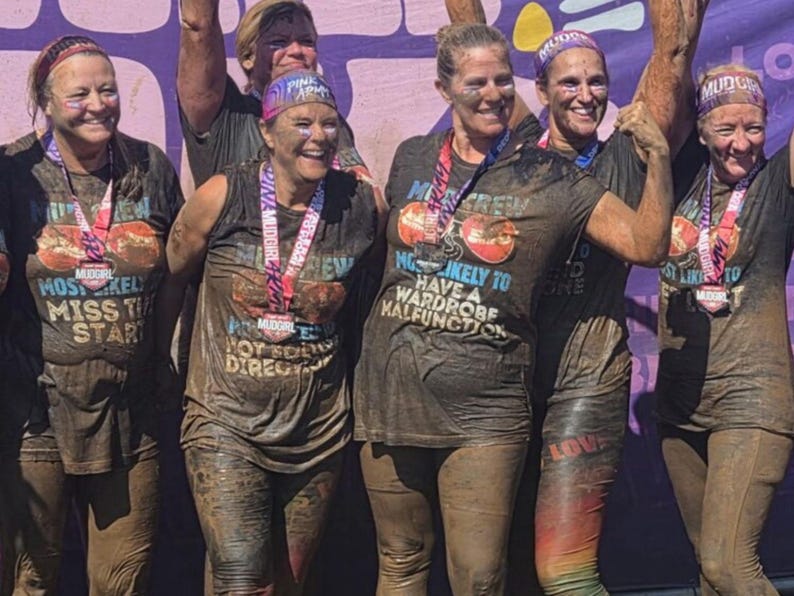 Funny Running Team Tanks, Custom Race Group Tee, Mud Crew Shirts, Most Likely T-Shirt bild 4