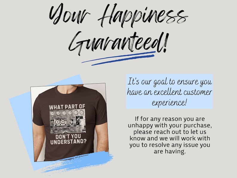 May include: A brown t-shirt with a graphic of a vintage cassette player and the text "What part of don't you understand?" printed on it. The shirt is a men's t-shirt style.