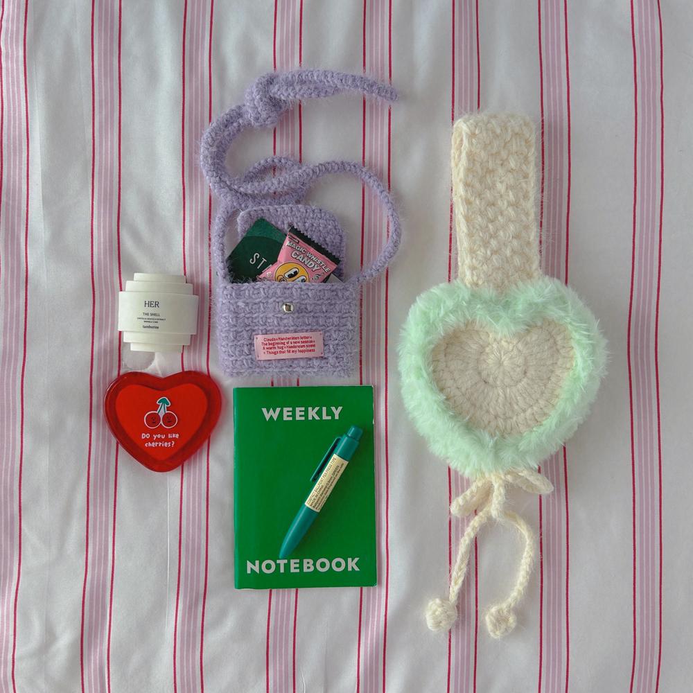 Crochet Earmuffs Pattern PDF, Heart Ear Warmer, Winter Crochet ...