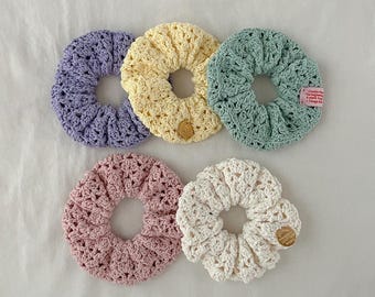 Crochet Pattern PDF & Video - Scrunchie, Hair Accessory, Hair Tie