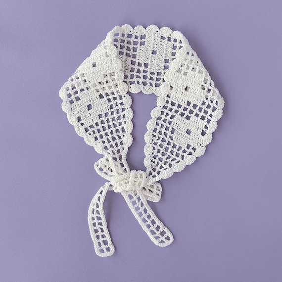 Crochet Headband PDF Pattern – Rosie Filet Flower Motif, Hair Accessory, Bandana, Video Tutorial