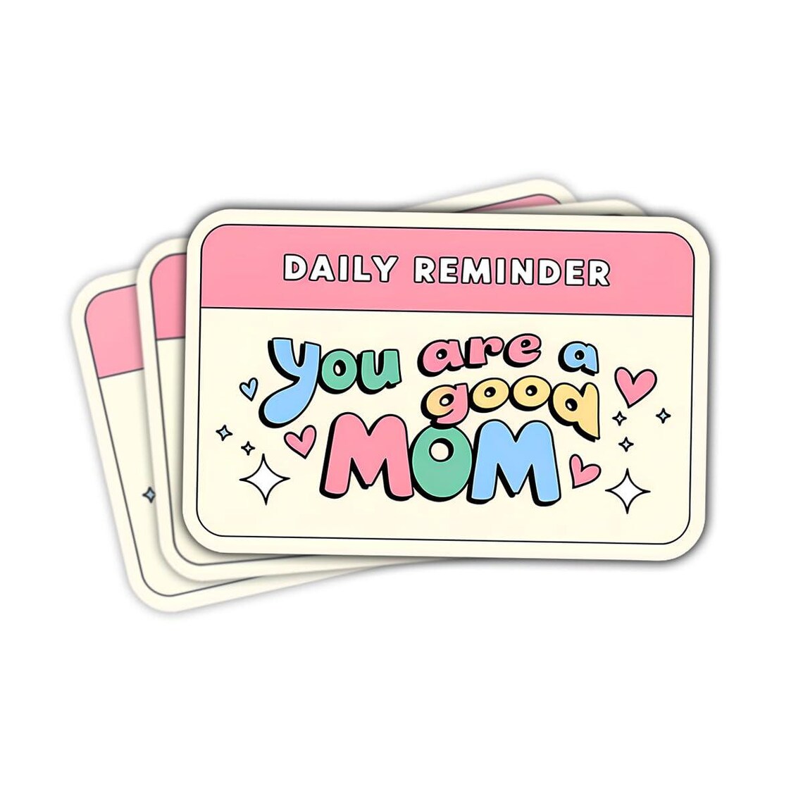 You Are a Good Mom Sticker: Waterproof Vinyl Decal - Etsy