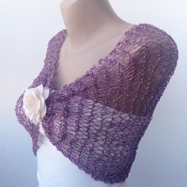 purple shawl wedding