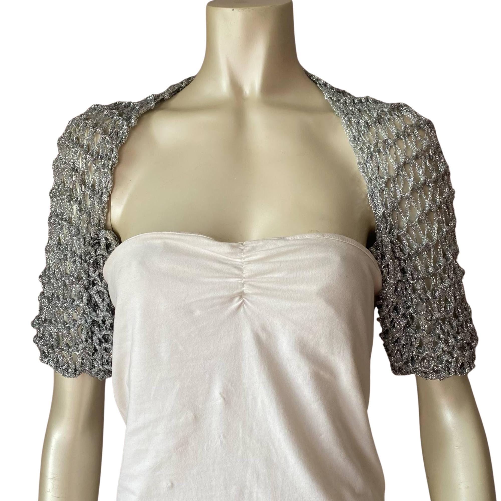 Evening Silver Shrug - Etsy