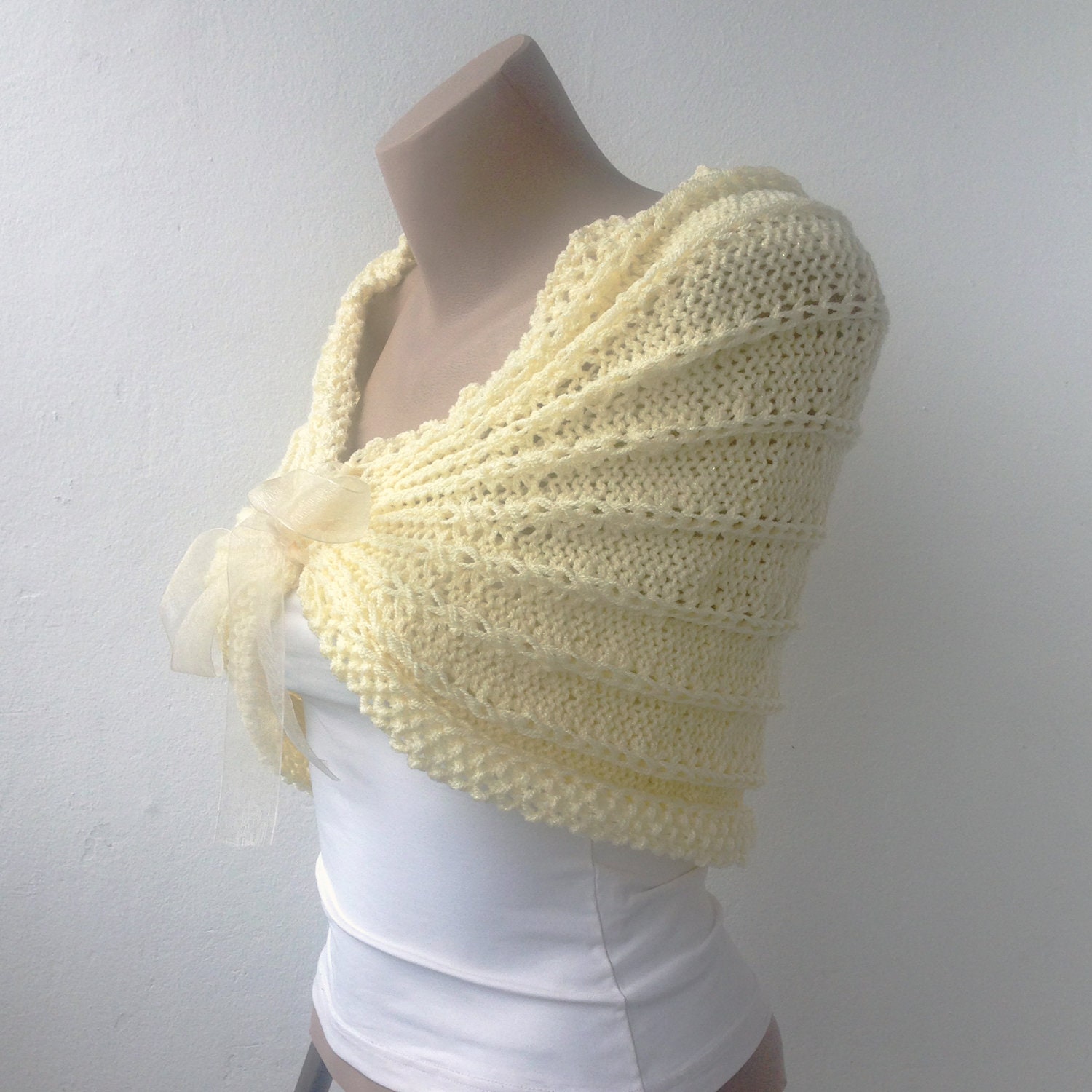 champagne colored shawl