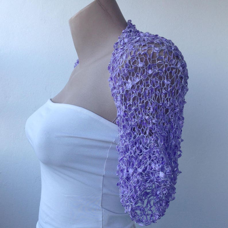 lilac bolero cardigan