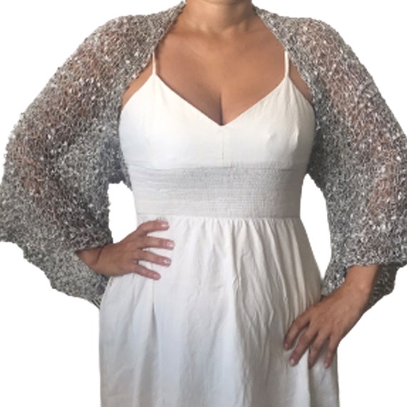 silver shrug wedding