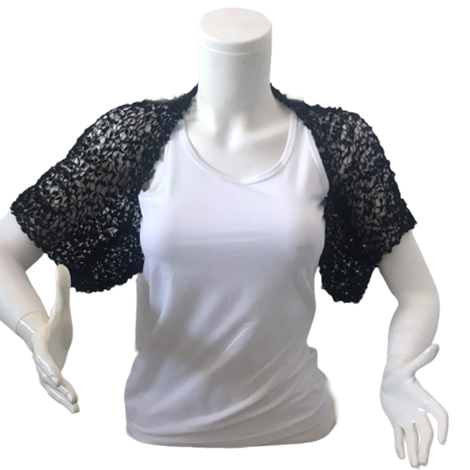 cropped evening jacket