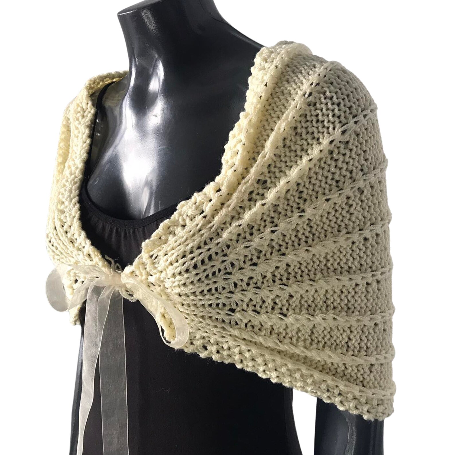 champagne colored shawl