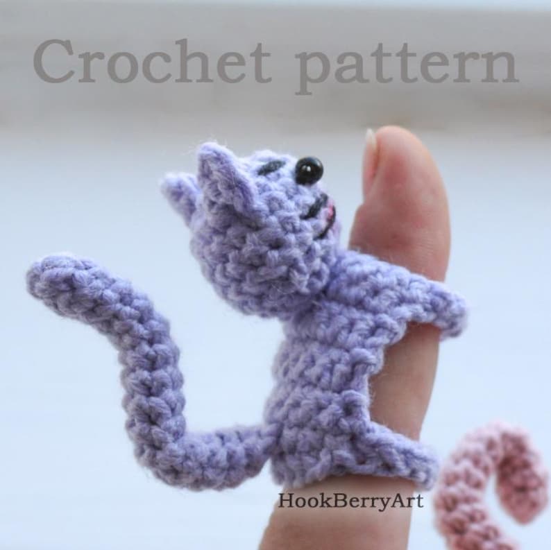 Crochet pattern Little kitten. Cat Amigurumi – Cute Miniature Cat Toy. Easy-to-follow design, perfect gift for cat lovers and crochet fans! image 1