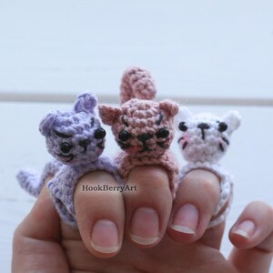Crochet pattern Little kitten. Cat Amigurumi – Cute Miniature Cat Toy. Easy-to-follow design, perfect gift for cat lovers and crochet fans! image 3