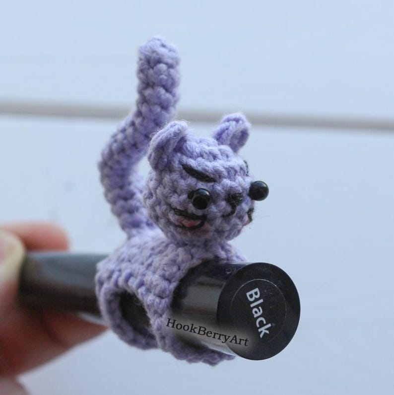 Crochet pattern Little kitten. Cat Amigurumi – Cute Miniature Cat Toy. Easy-to-follow design, perfect gift for cat lovers and crochet fans! image 9