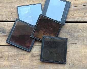 Vintage Glass Magic Lantern Slides vintage negatives, world traveler, family photos, photography, slide lot, photo lot, negative lot PB1