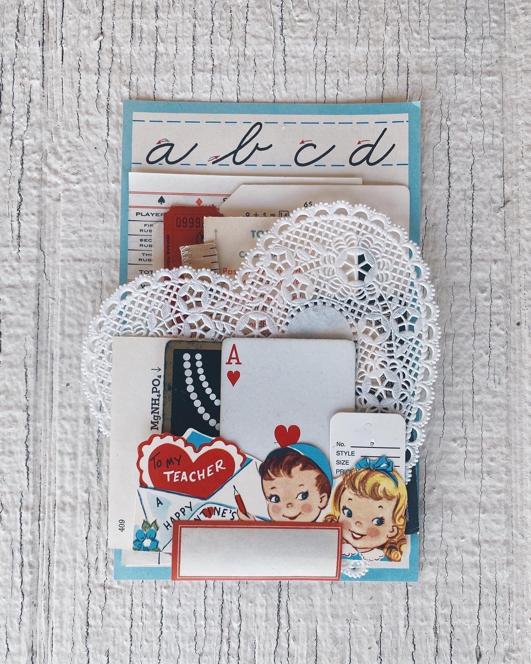 Vintage Valentine's Ephemera Pack Vintage Paper Ephemera Pack