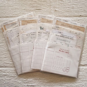 Pacote de registro de jogo vintage, coisas efêmeras de papel vintage, cartão de identificação, cartão em branco, cartão de jogo, anúncio, ficha de jogo, súmula