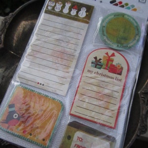 Holiday Journaling Blocks kerstjournaalplekken Writers Block van Basic Grey