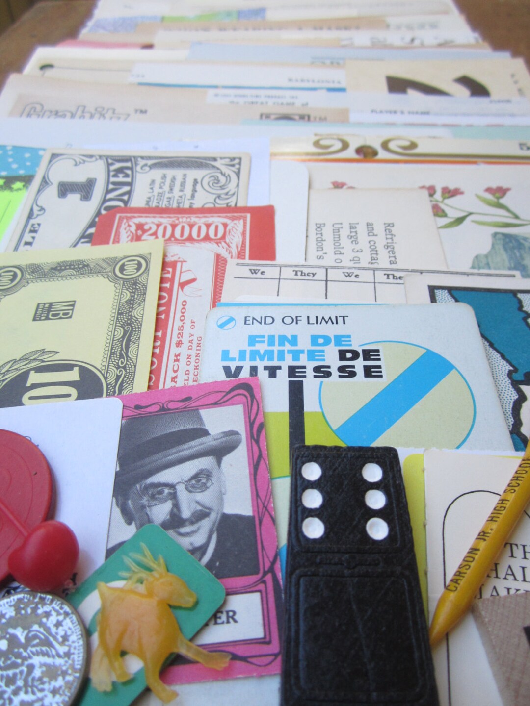 Grunge Pack D (100)- Vintage Paper Ephemera Lot (large Pack) - Etsy