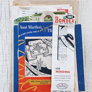 Vintage Large Envelope Pack- Lote efímero de papel vintage Paquete de papel franqueo, oficina de correos, postal, sello, cartas, etiquetas, sobre vintage