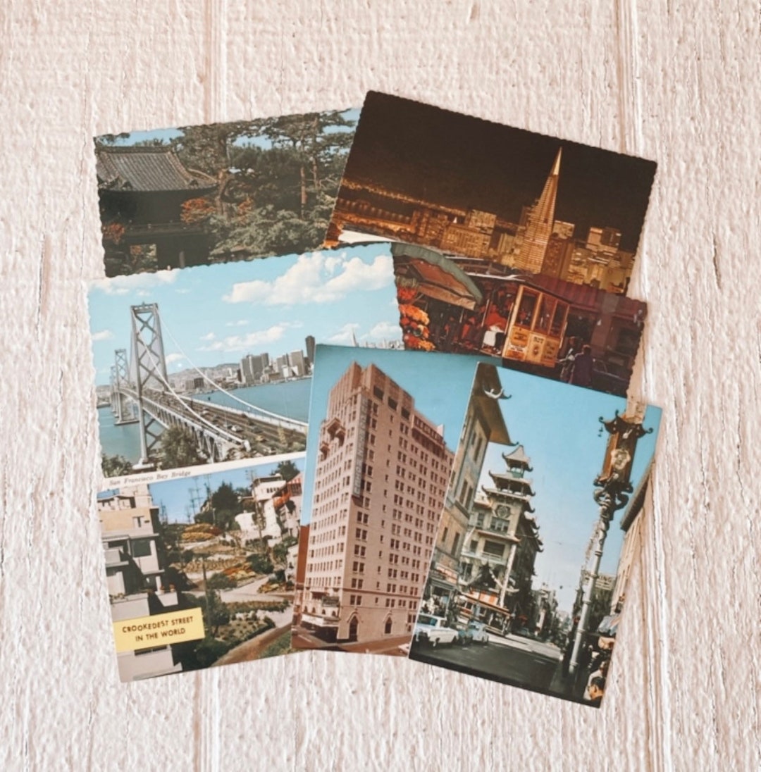 Vintage California Postcards Travel Ephemera United States Souvenir