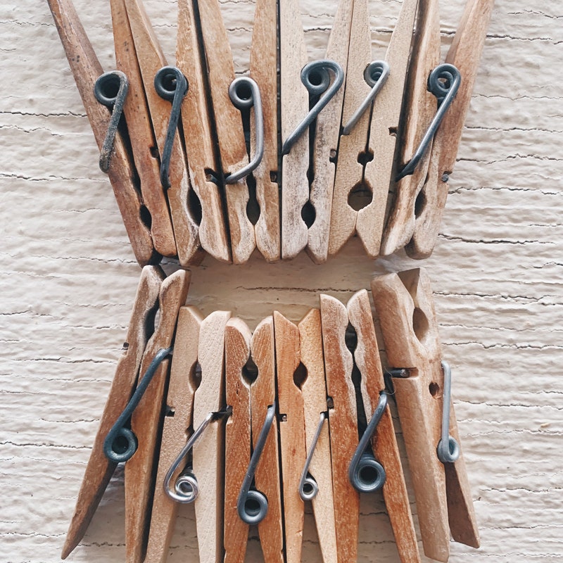 Old Clothespins - Etsy