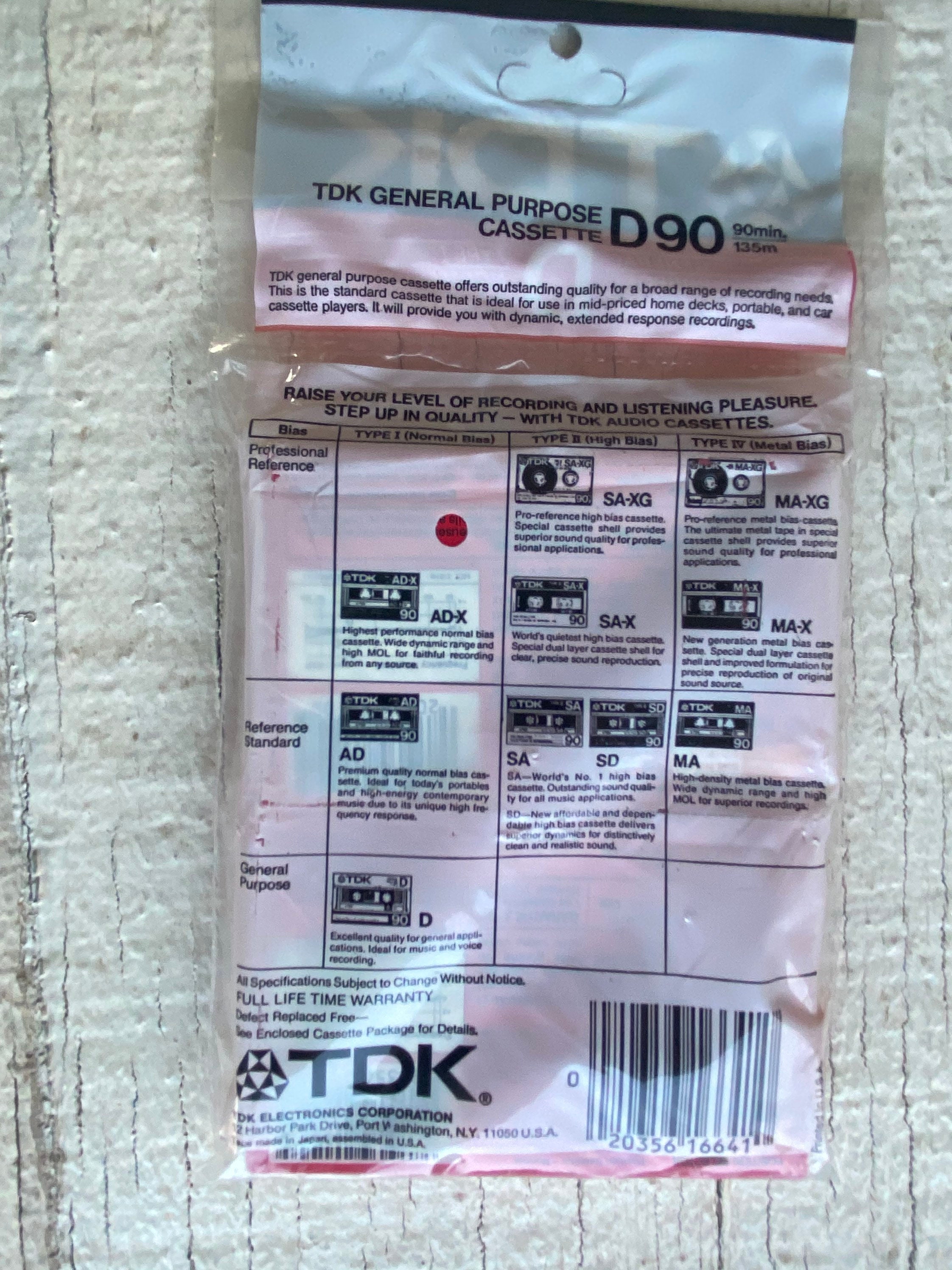 ビンテージTDKカセットテープ - ビンテージビデオカメラテープ、小型