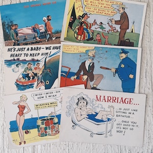vintage cartes postales drôles éphémères États-Unis souvenir carte postale à collectionner, inapproprié Baxter lane company, texas