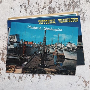 Cartões postais vintage de Washington, viagens efêmeras, lembrança dos Estados Unidos, cartão postal colecionável dos EUA, golfo, pentágono, história