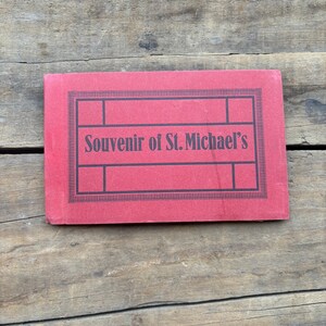 Vintage Postcards Souvenir of St Michaels postcards travel ephemera souvenir collectible us postcard Benzaquen & co