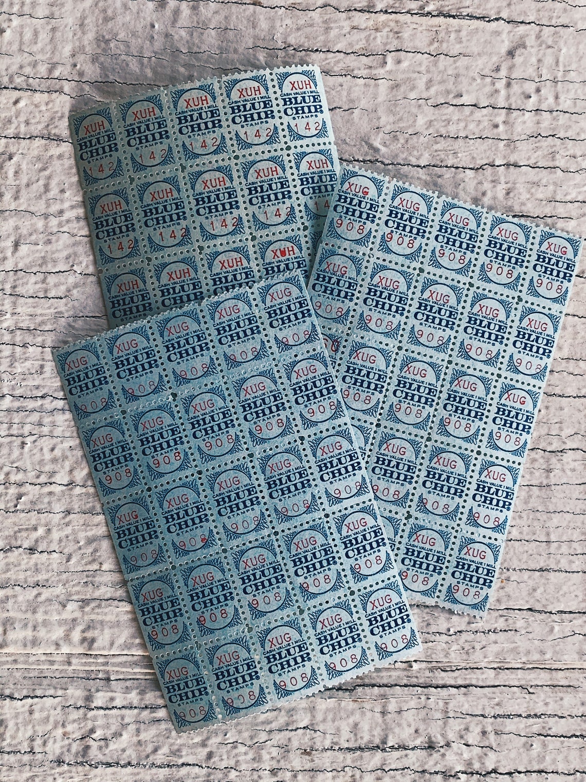 Vintage Blue Chip Savings Stamps Blue Chip Stamps Brand New Etsy UK