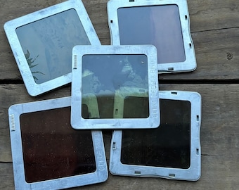 Vintage Glass Magic Lantern Slides vintage negatives, world traveler, family photos, photography, slide lot, photo lot, negative lot PB3
