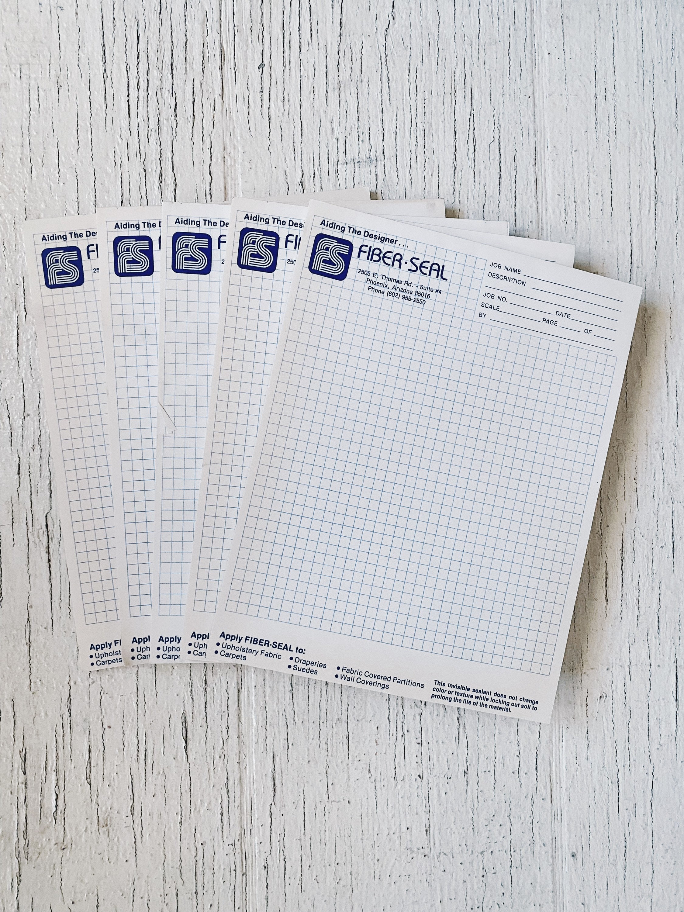 Vintage Ledger Pad (1) Vintage Paper Ephemera Lot Receipt, Invoice ...
