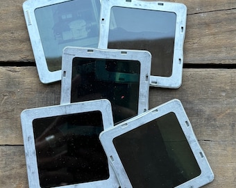 Vintage Glass Magic Lantern Slides vintage negatives, world traveler, family photos, photography, slide lot, photo lot, negative lot PB1