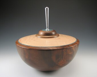 Claro Walnut Vessel - Urn - Home Decor