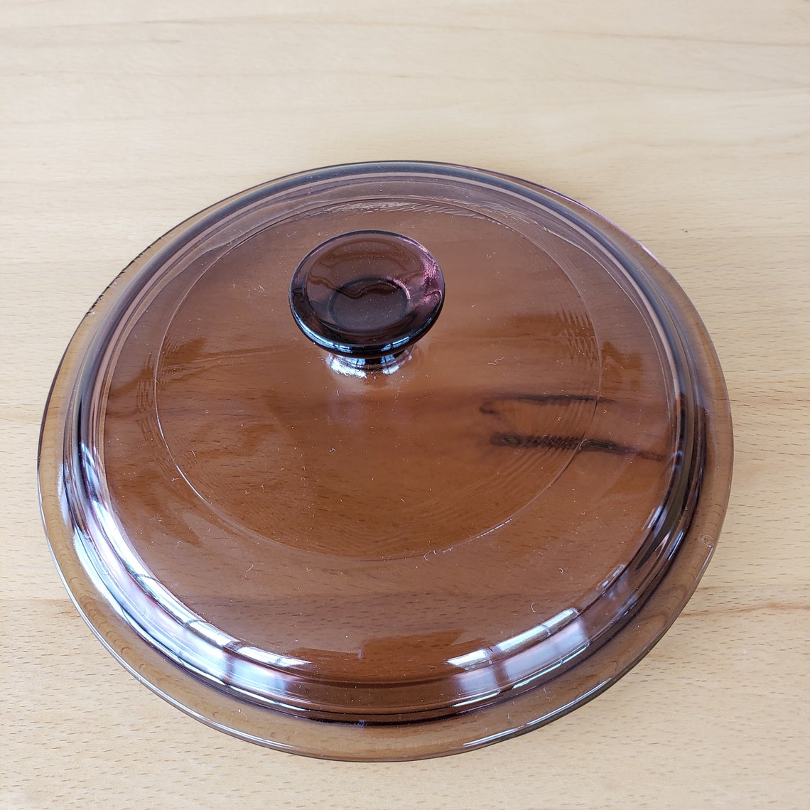 Pyrex Visions Cookware Brown Glass Replacement Pot Lid 623C Etsy