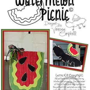 PATTERN Watermelon Picnic image 1