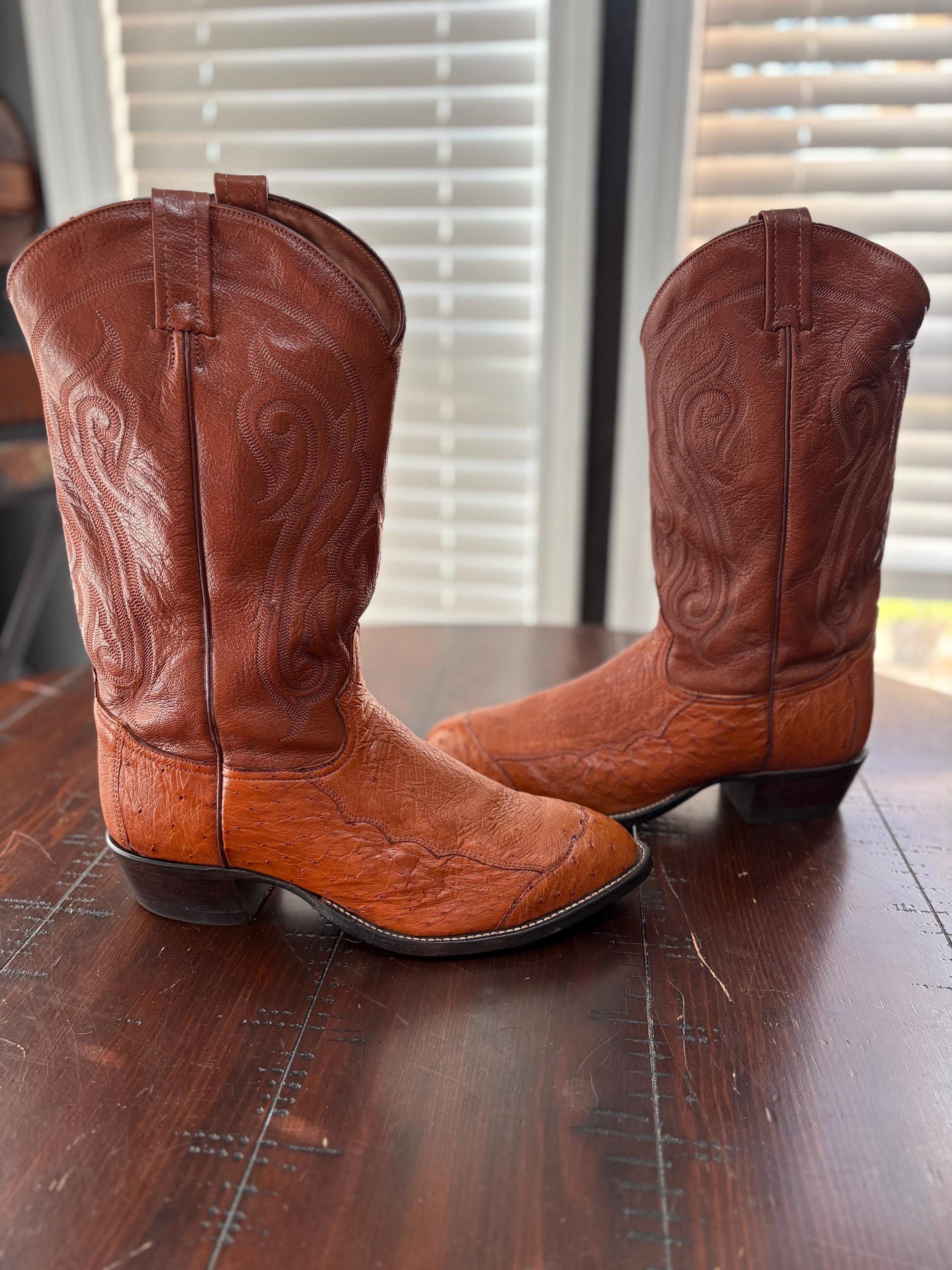 Vintage Tony Lama Boots - Etsy