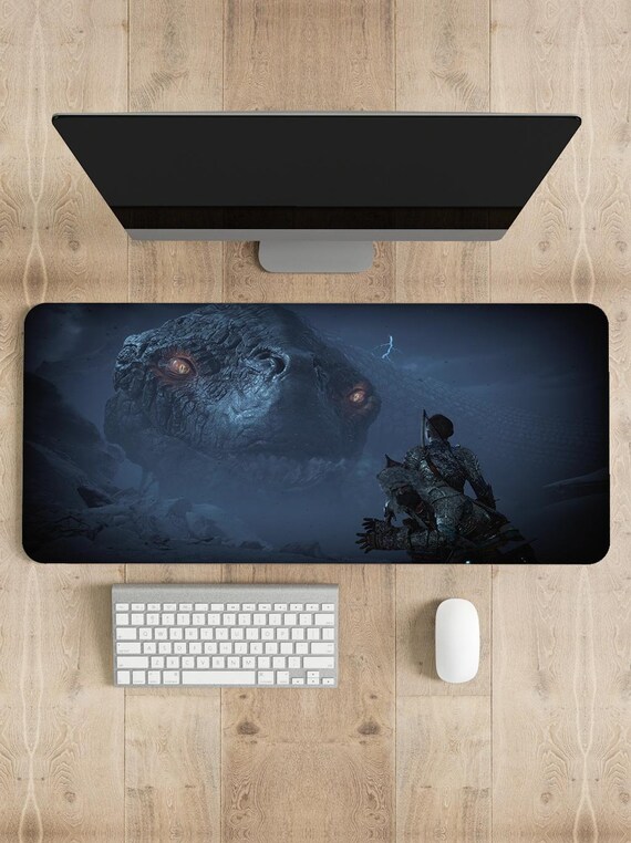 God Of War Battle Mouse Pad | Kratos Desk Mat | A Gift For