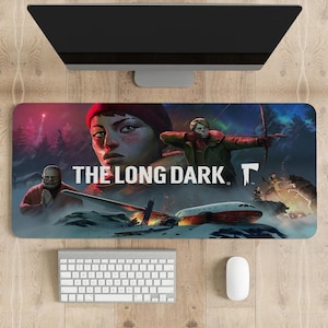 The Long Dark Mausunterlage | Verschiedene Größen Personalisierter Druck | Gaming Maus Pad | Angepasste Mauspad | Spiel, Anime, Schreibtischmatte