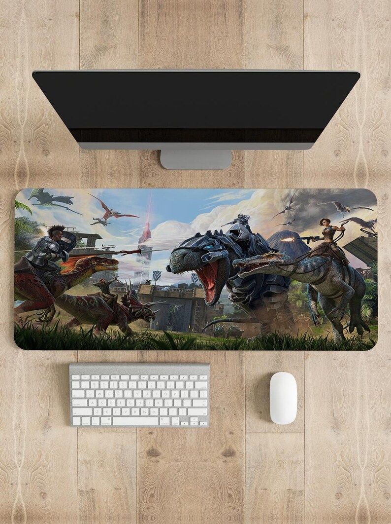 Ark Survival Evolved Mouse Pad: Personalized Gaming Desk Mat - Etsy