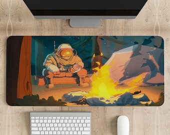 Outer Wilds Gaming Mouse Pad: Stitched Edge, Vibrant Print