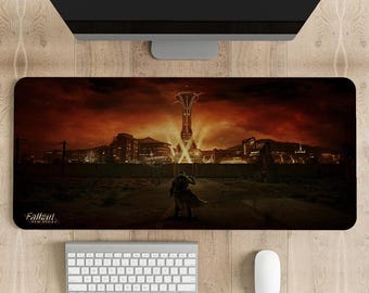 Fallout New Vegas Gaming Mauspad: Genähte Kanten, lebendiger Druck