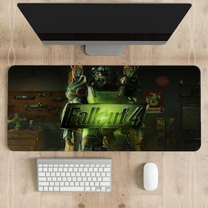 Fallout Gaming Mouse Pad: Personalized Printing, Stitched Edges